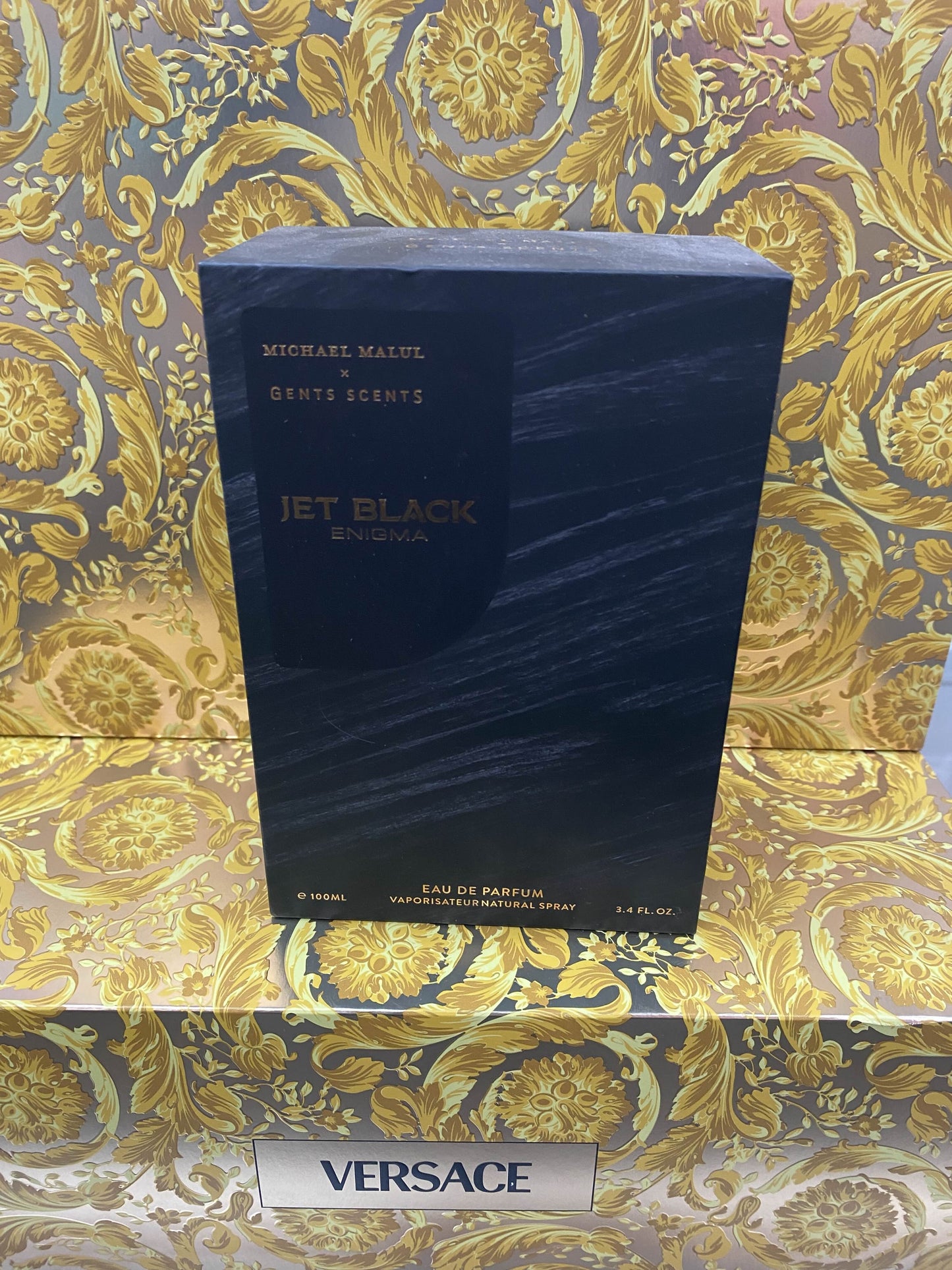 Michael Malul x Gents Scents Jet Black Enigma Eau de Parfum - 3.4 oz