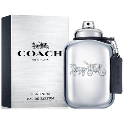Coach New York para hombres Platinum Eau de Parfum 3.3 oz