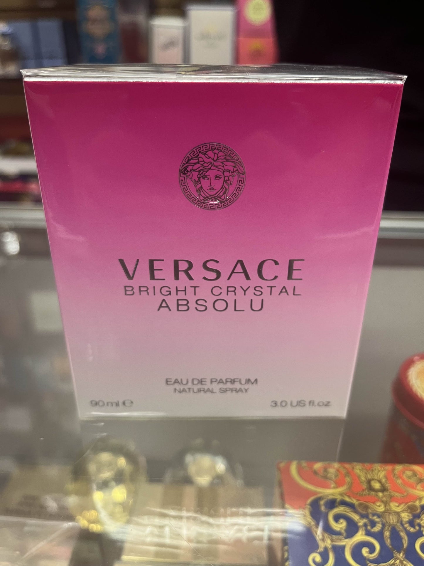 Versace Bright Crystal Absolu Eau de Parfum 3.0 oz