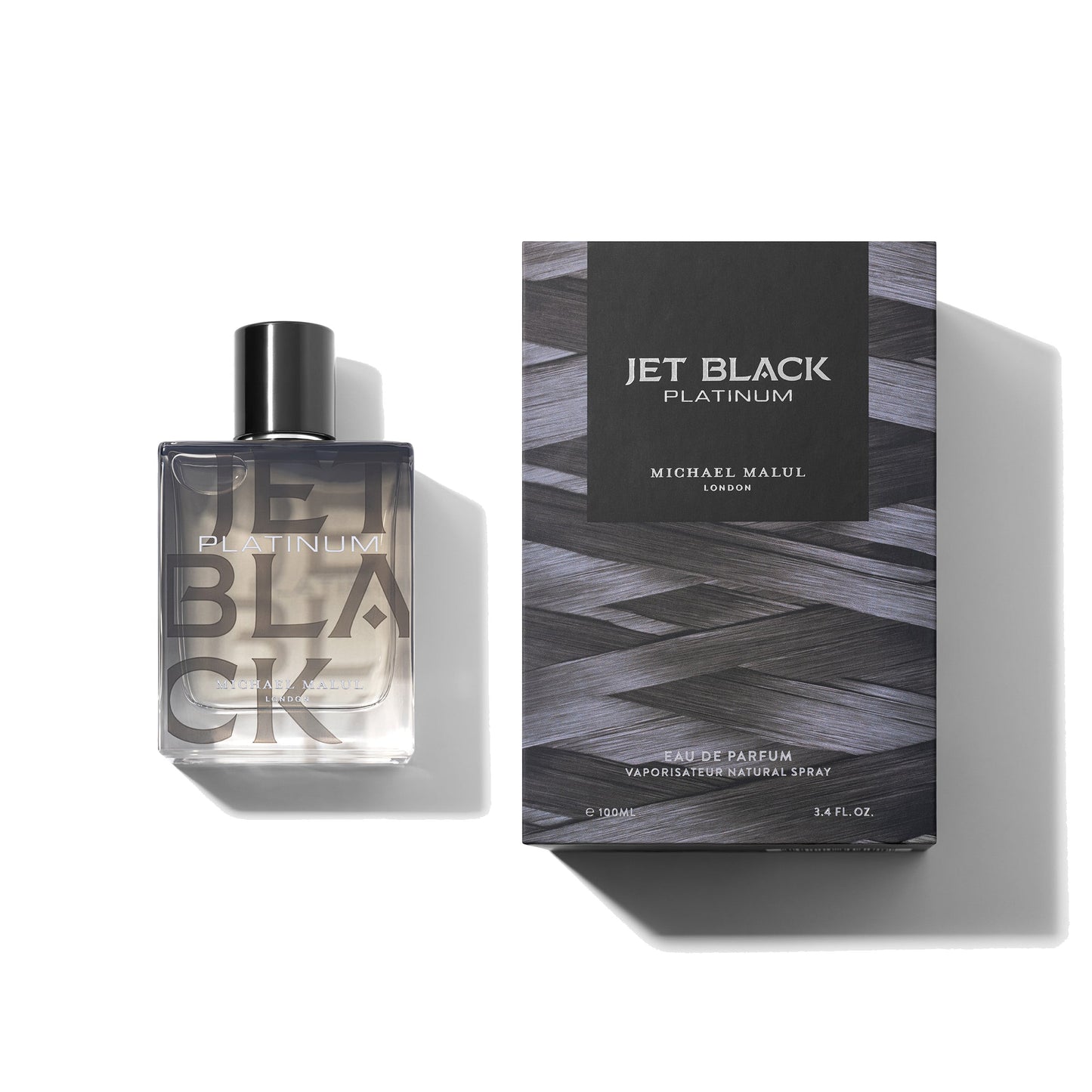 Michael Malul Jet Black Platinum Eau de Parfum - 3.4 oz 