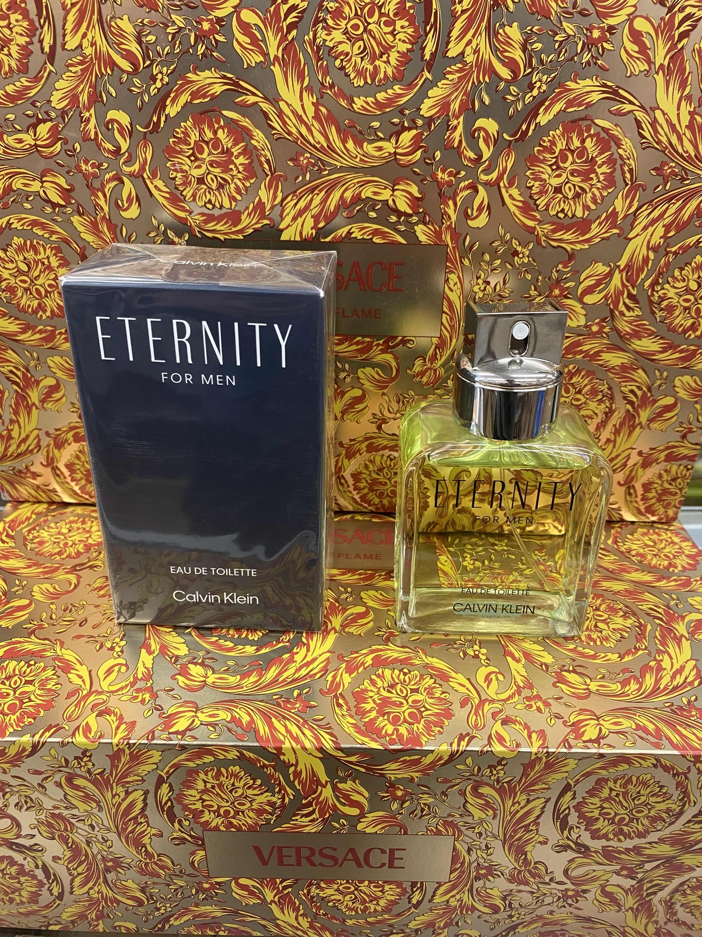 Colonia ETERNITY de Calvin Klein para hombre, Eau de Toilette, 3.3 oz