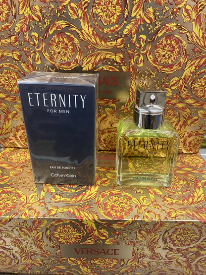Colonia ETERNITY de Calvin Klein para hombre, Eau de Toilette, 3.3 oz