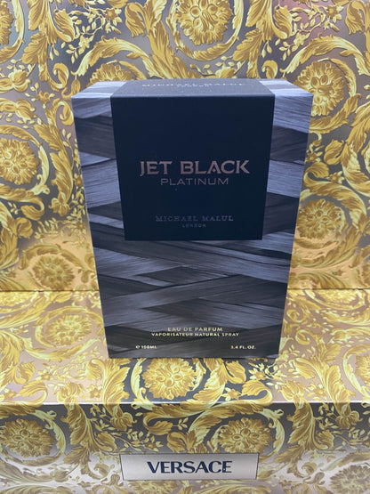 Michael Malul Jet Black Platinum Eau de Parfum - 3.4 oz 