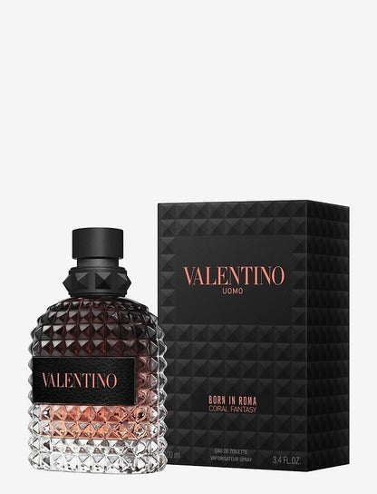 Valentino Uomo Born In Roma Coral Fantasy Eau de Toilette 3.4 oz
